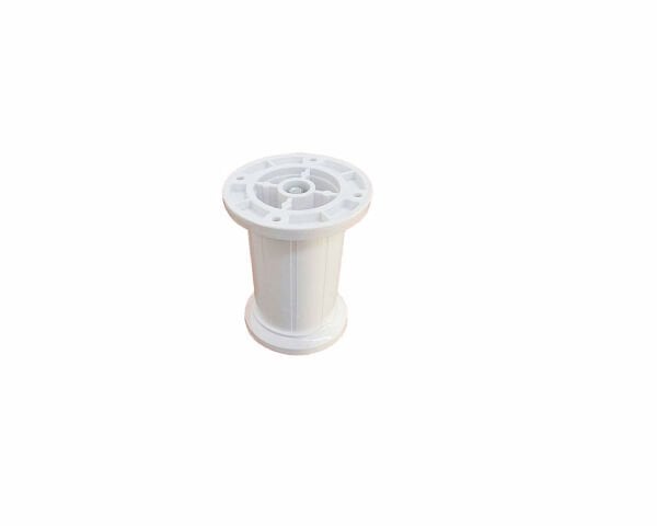 Plastik Mobilya Ayağı Beyaz 8cm
