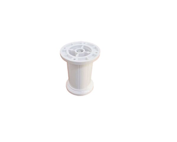 Plastik Mobilya Ayağı Beyaz 8cm
