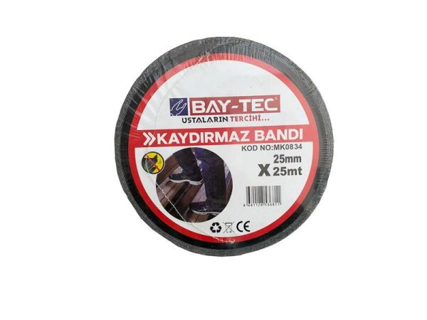 Merdiven Kaydırmaz Bant 25mm x 25mt Siyah MK0834
