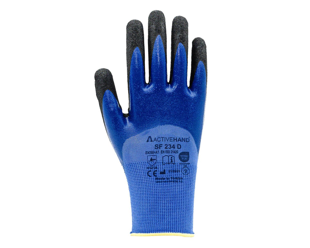SF 234D M/SY NO:8 Köpük Nitril Kaplı Sandy Finish Double Nitril Eldiven