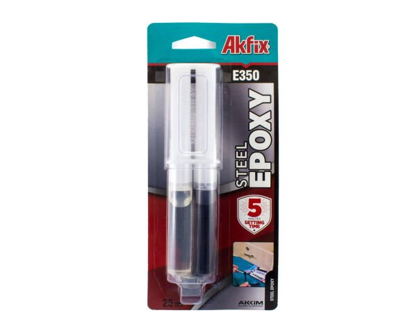 AKFİX E350 Epoksi Yapıştırıcı Şırınga 25ml