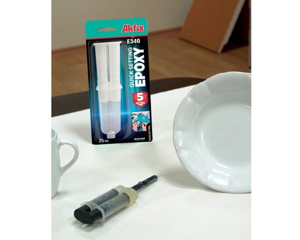 AKFİX E340 Epoksi Yapıştırıcı Şırınga 25ml