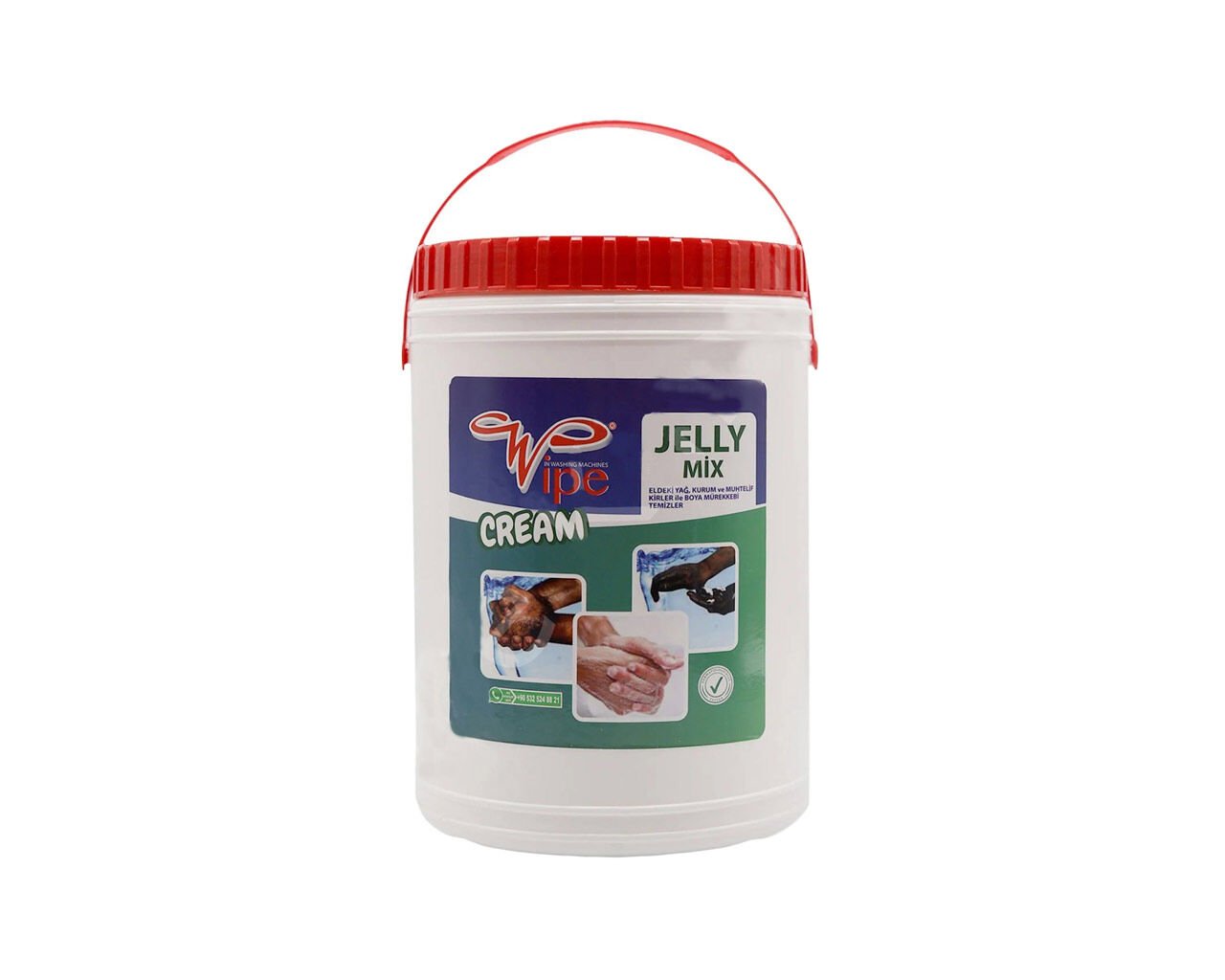 Wipe Jelly mix Krem Partiküllü El Temizleme Kremi 4 kg