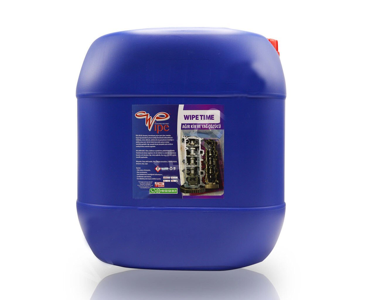 Wipe Time Ağır Kir ve Yağ Çözücü Sprey 30 Kg