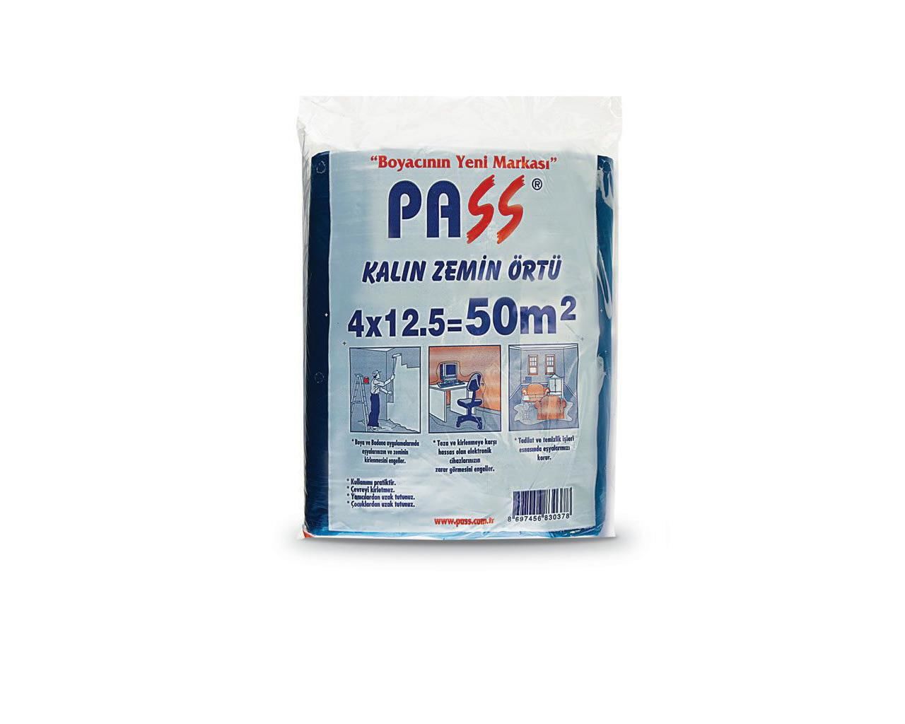 Kalın Zemin Örtüsü 4x12.5 mt 50 m2