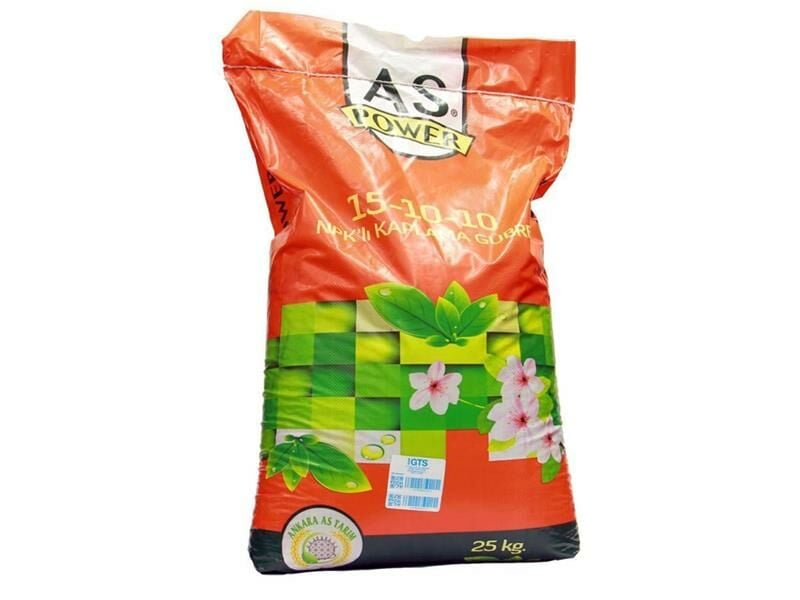 Aspower 15-10-10 Çim Gübresi 25 Kg
