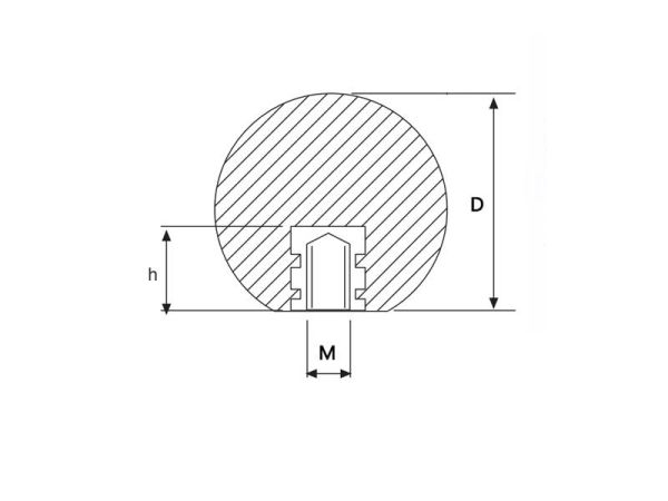 Topuz Sap 40mm M8