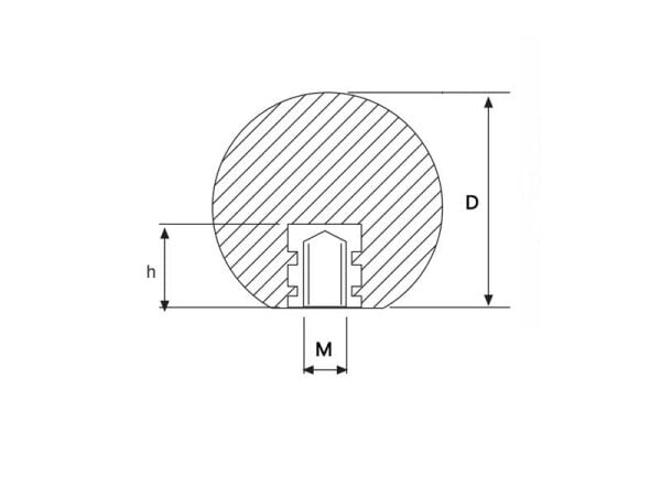 Topuz Sap 40mm M12