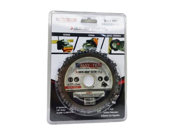 MK0286-11 Zincirli Ahşap Testere 125 mm