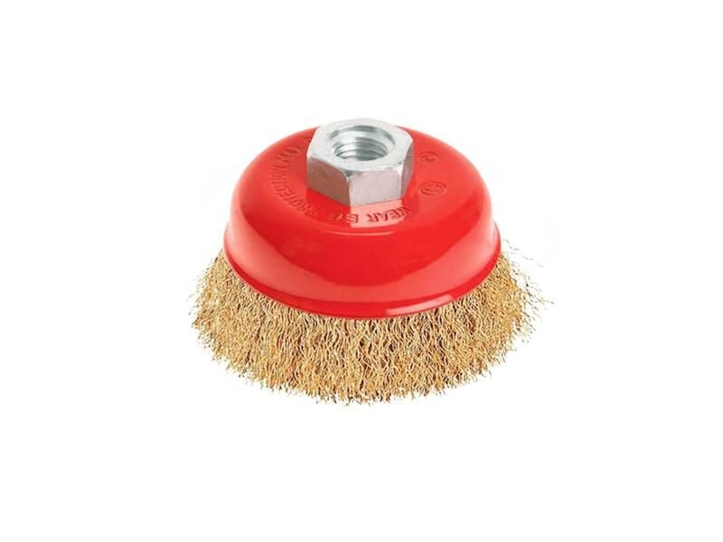 BAY-TEC Saçaklı Çanak Tel Fırça 85 mm MK1120