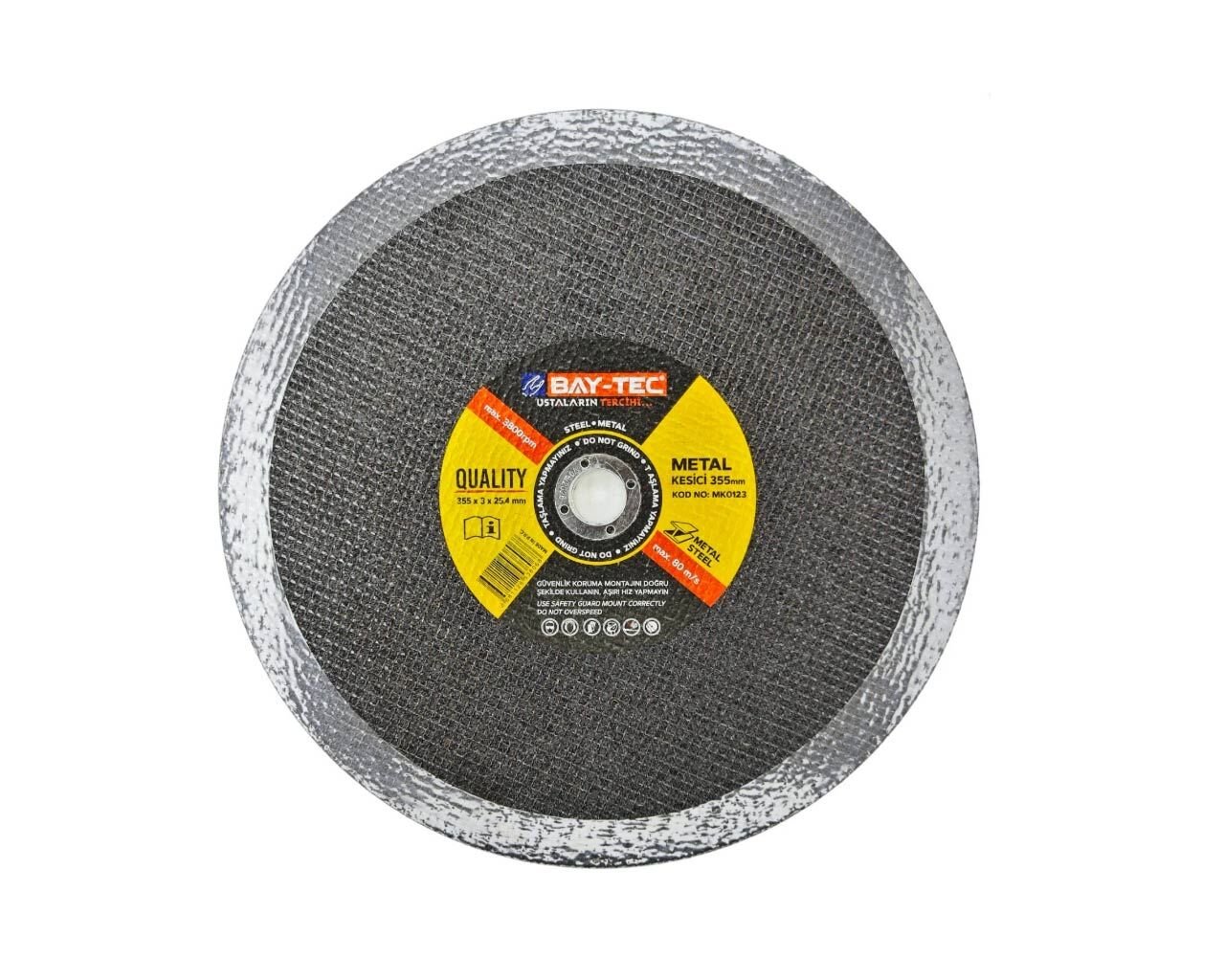 BAY-TEC MK0123 Metal Kesme Taşı 355x3.0x25.4 mm