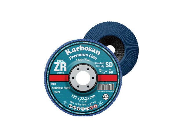 KARBOSAN 180mm ZR Flap Disk 40 Kum