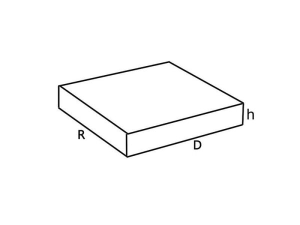 Kare Ayak Takozu 150x150x30