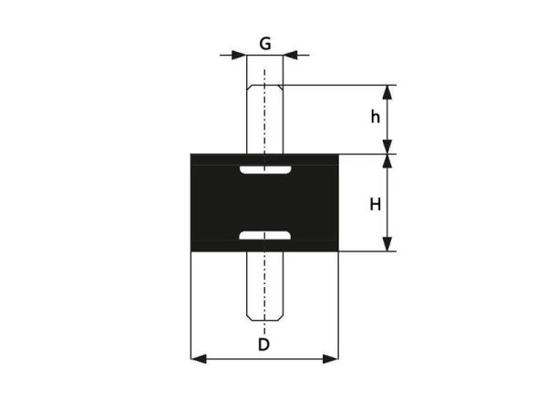 A Tip Lastik Takoz 80x60 Pulsuz