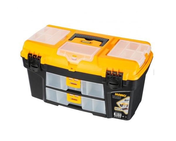 RLO-21 21'' Organizerli Çekmeceli Plastik Takım Çantası