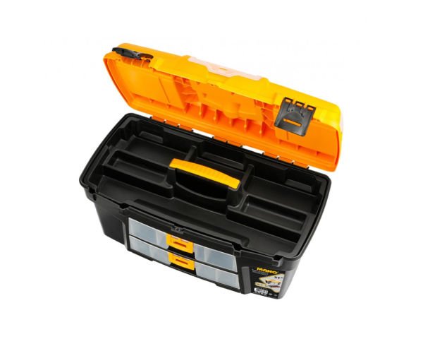 RLO-21 21'' Organizerli Çekmeceli Plastik Takım Çantası
