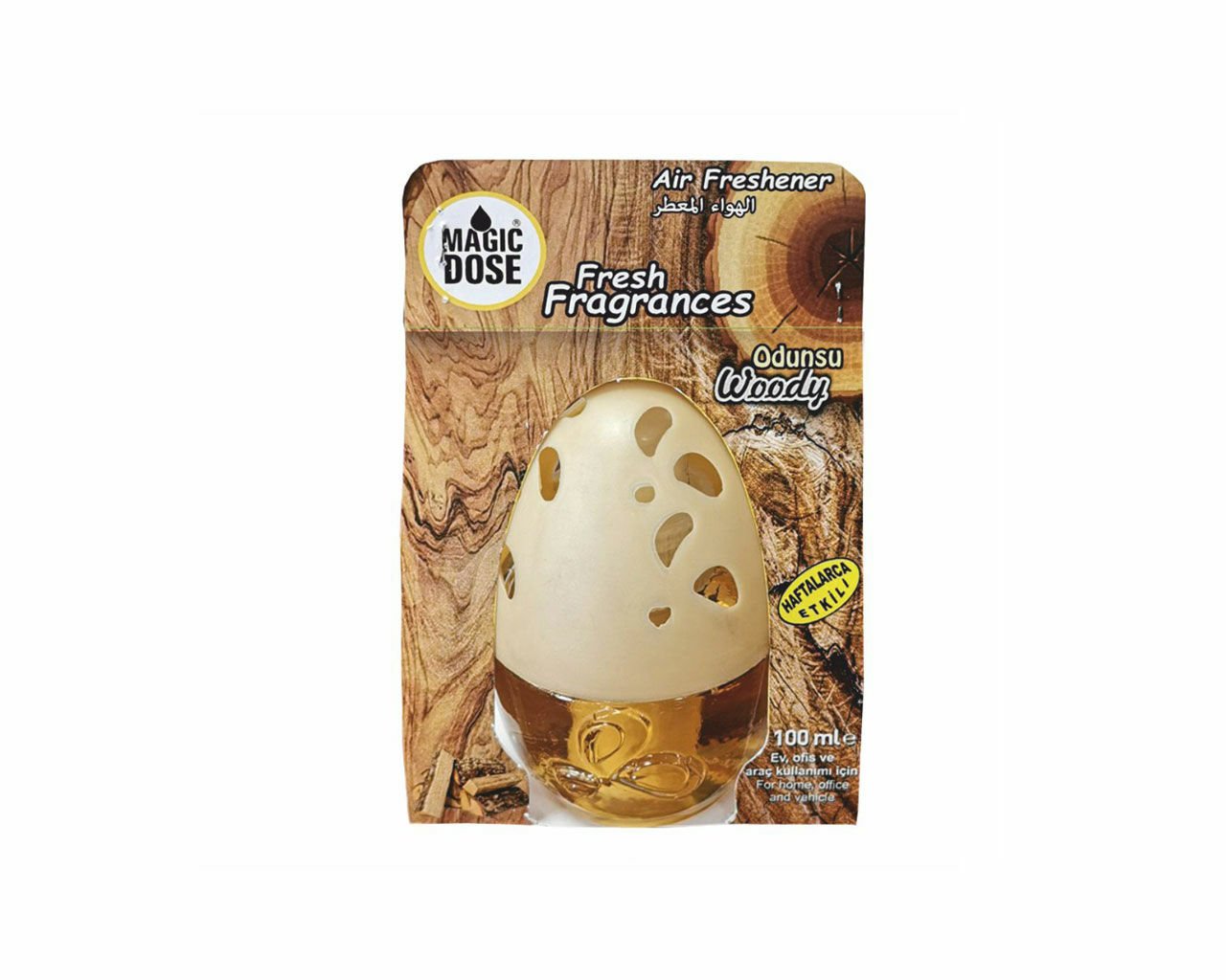 Autokit Magic Dose Klima Koku Odunsu  100 ml