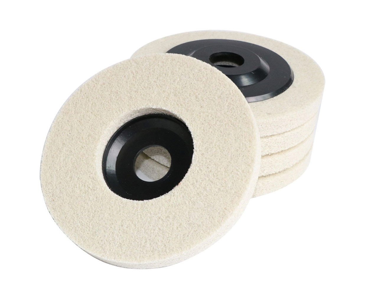Beyaz Elyaf Flap Disk Zımpara 115 mm 12P