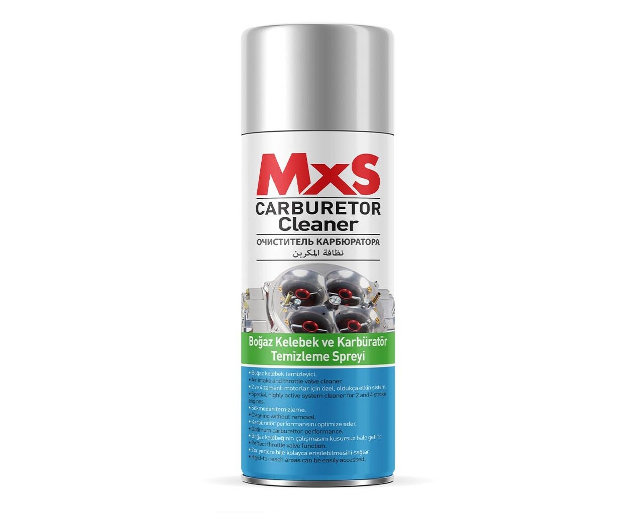 MXS Boğaz Kelebek ve Karbüratör Temizleyici 400ml