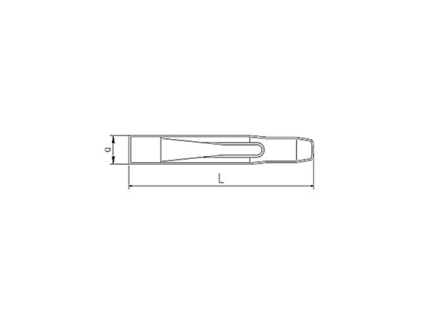 5500 Düz Keski 150 mm
