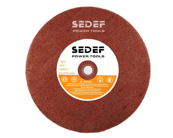 250x30x25 mm Kahverengi Skoç Elyaf Zımpara Taşı 7PC 180 Kum