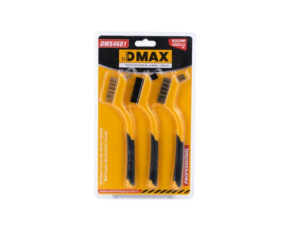Çok Amaçlı Tel Fırça Seti 3 Parça DMX4681