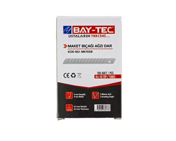 Yedek Maket Bıçağı Ağzı Dar 0.4x9mm MK1558