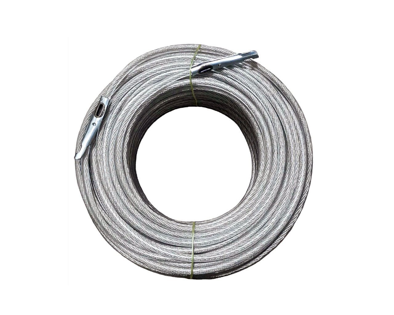Tır Gümrük Halatı 4/6 mm 38 mt İki Ucu Soketli