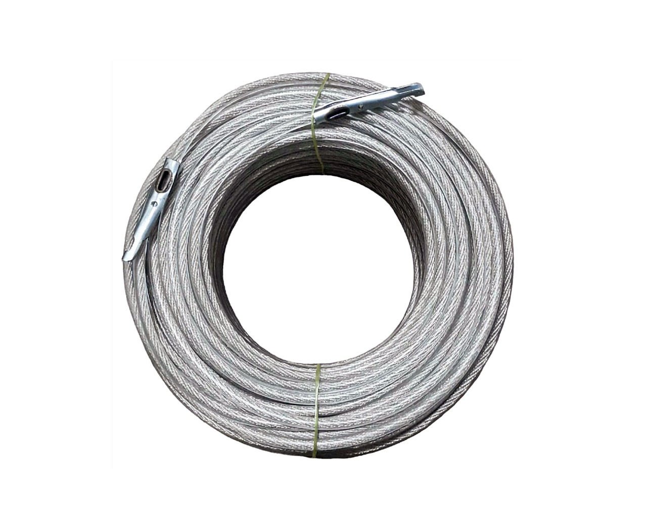 Tır Gümrük Halatı 4/6 mm 40 mt İki Ucu Soketli