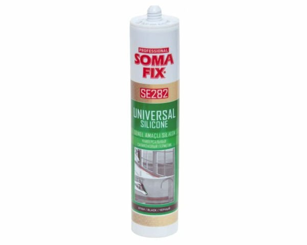 SOMAFİX SE282 Genel Amaçlı Silikon Siyah 280gr