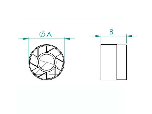 Kanal Tip Aksiyel Fan APKT-120