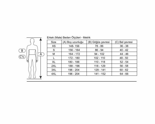 Su Geçirmez Tulum Göğüs Çizme No:41