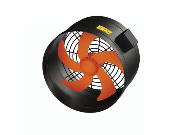 Dıştan Rotorlu Kanal Tip Aksiyel Fan DRPKT-200