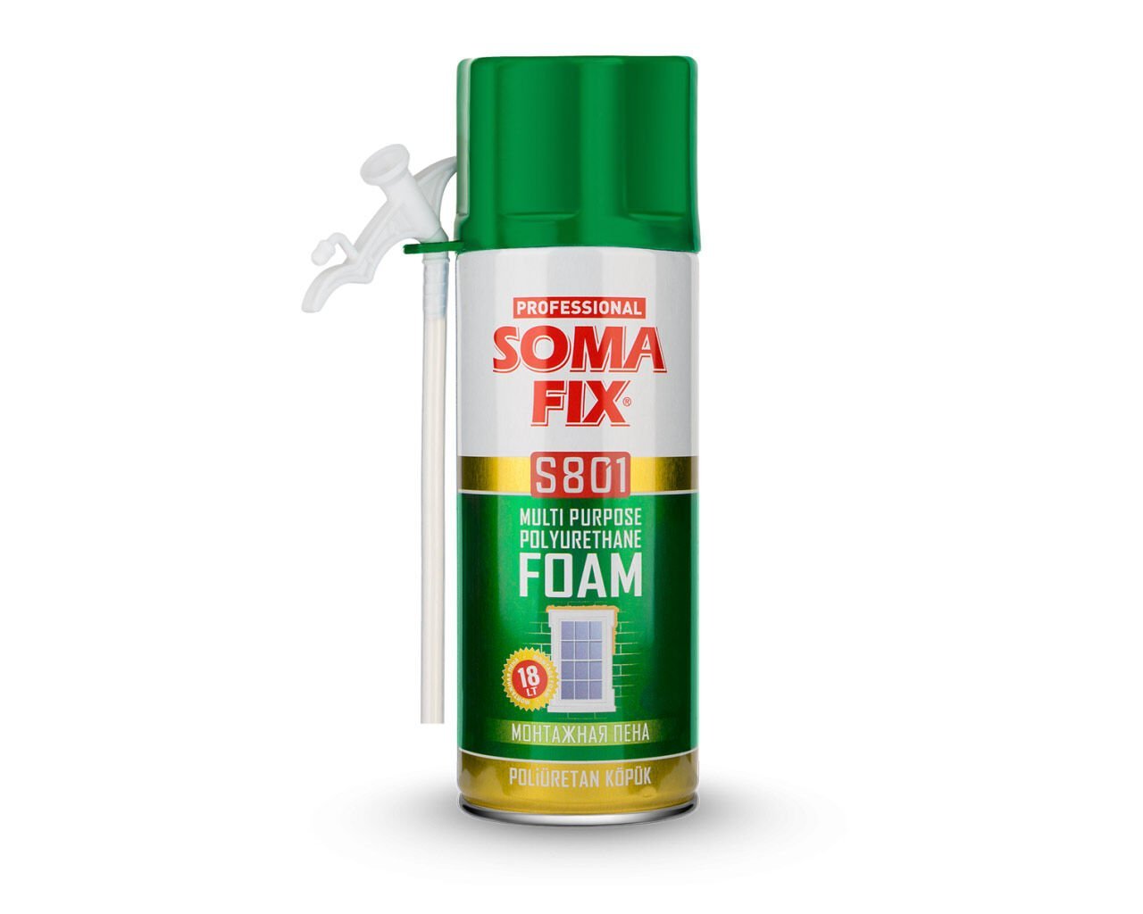 SOMAFİX S801 Tabancalı Köpük 300ml 34gr