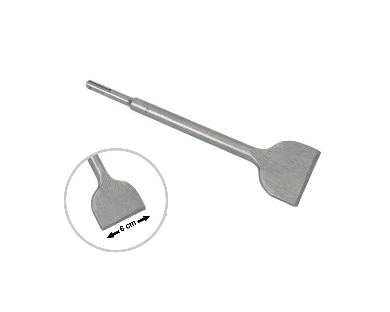 SDS PLUS EXTRA Geniş Yassı Keski 14x250x60 mm GFB2146-1