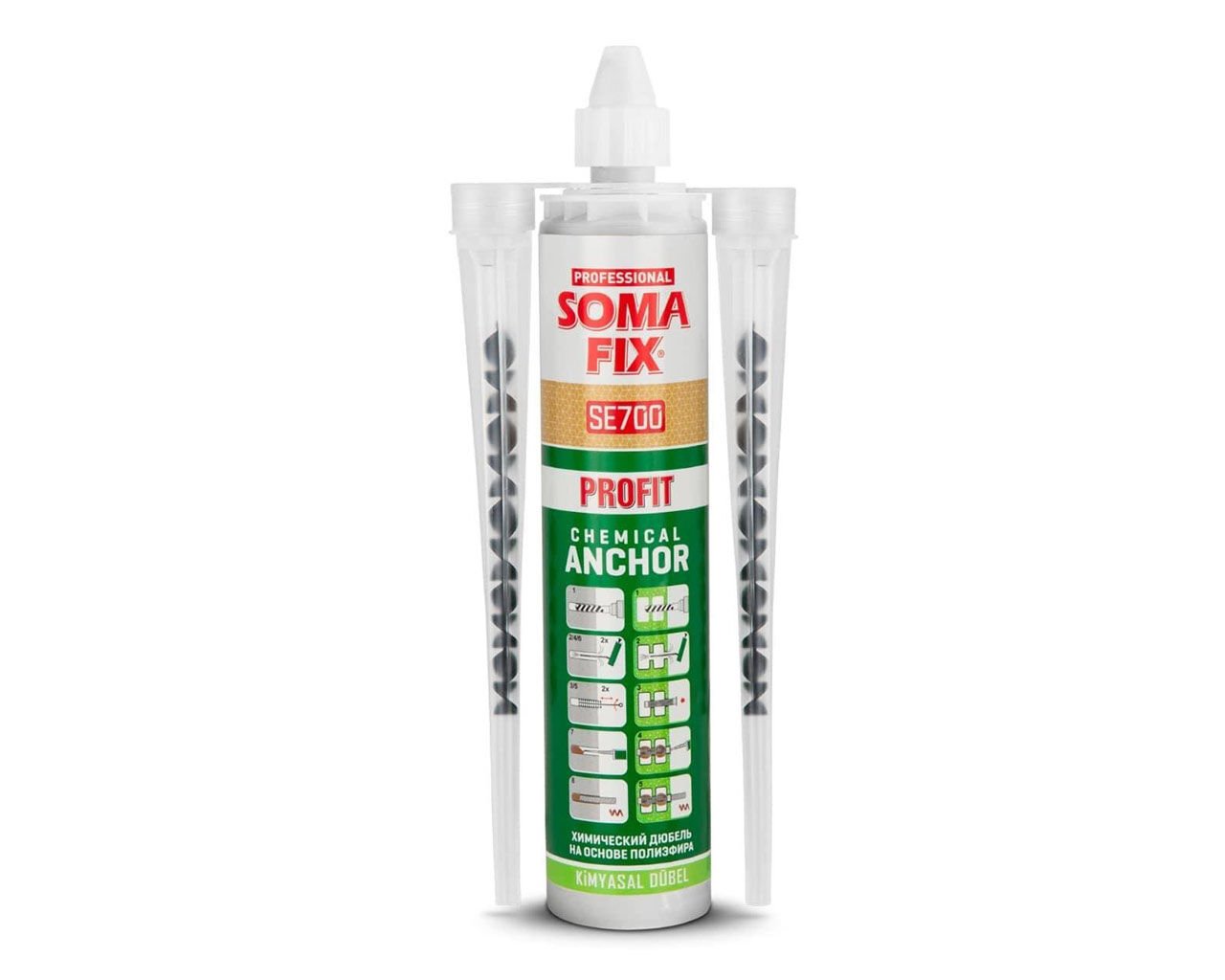 SOMAFİX SE700 Profit Polyester Kimyasal Dübel 300ml5000