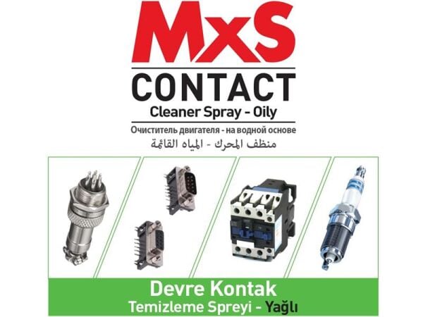 MXS Kontak Sprey Devre Temizleyici Yağlı 400 ml