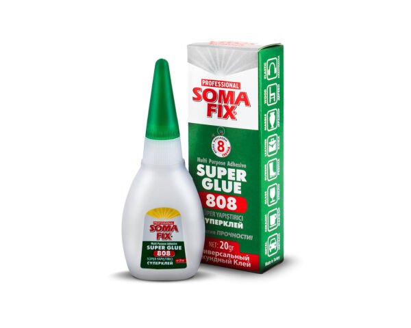 SOMAFIX 808 Süper Yapıştırıcı Net 20gr Brüt 25gr