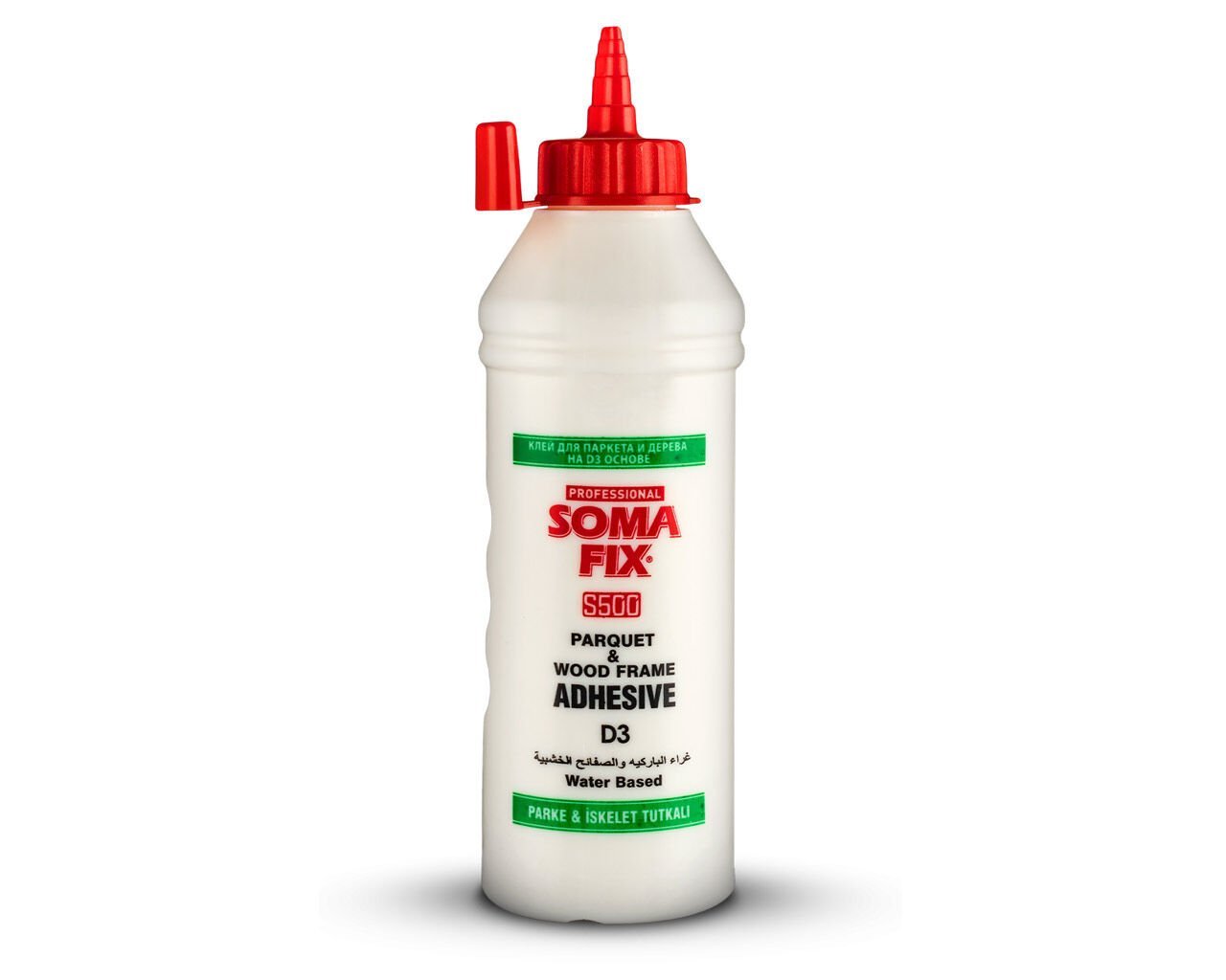 SOMAFİX S500 Parke ve İskelet Tutkalı D3 550gr Beyaz