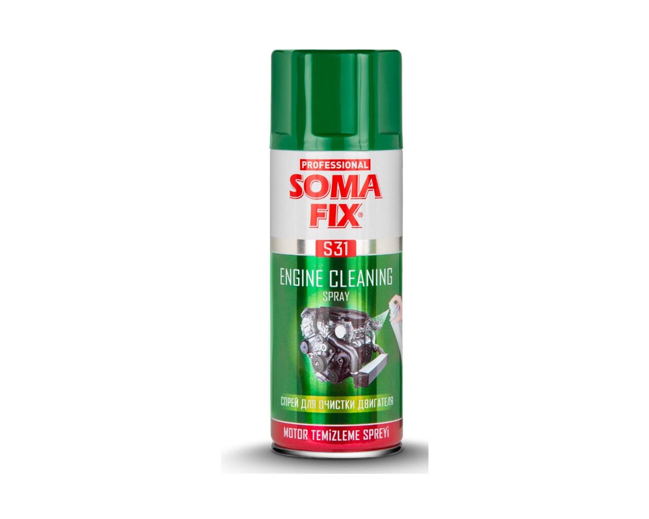SOMAFİX S31 Motor Temizleme Sprey 400ml 355gr