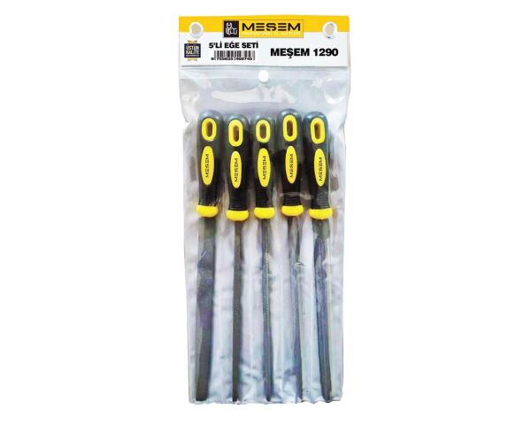 MEŞEM 1290 Eğe Seti 5 Parça