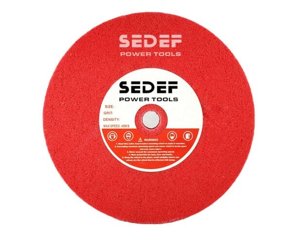 200x25x20 mm Kırmızı Skoç Elyaf Zımpara Taşı 4PB 320 Kum