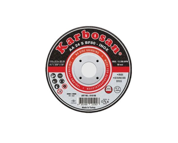 KARBOSAN 230x1.9x22 İnox İnce Kesme Diski