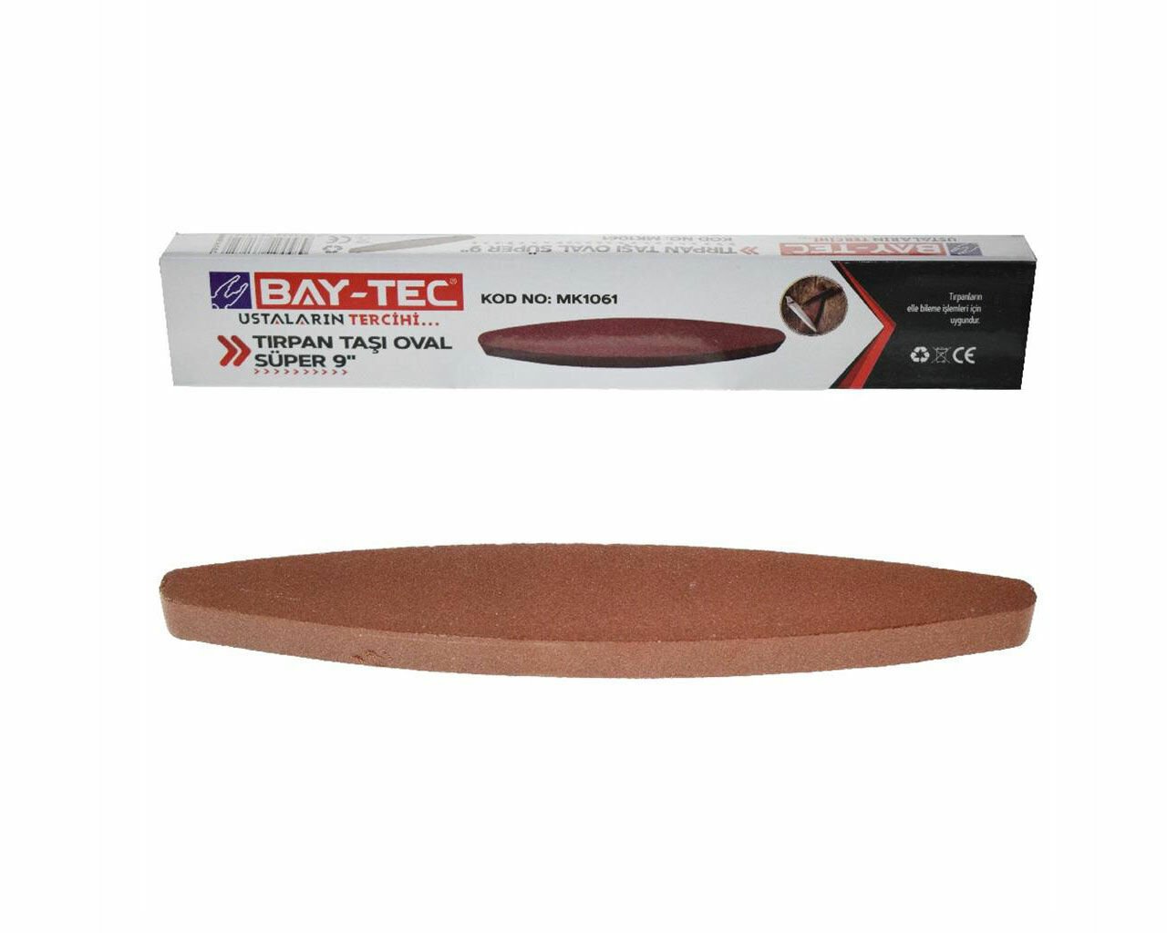 MK1061 Tırpan Taşı Oval Süper 9'' 230 mm