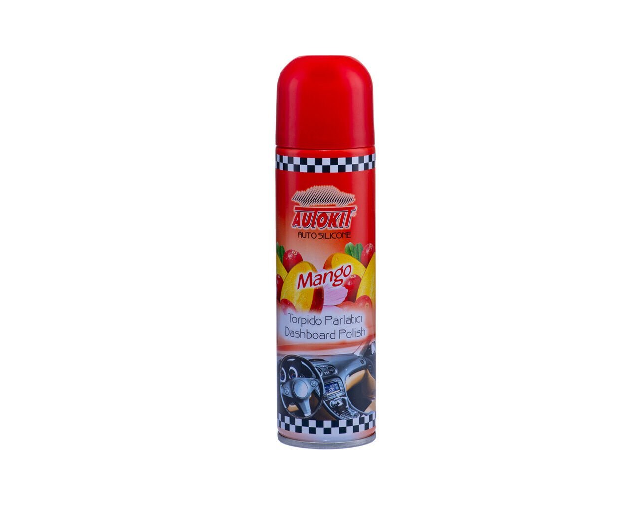 Autokit Torpido Parlatıcı Oto Silikonlu 200ml Mango
