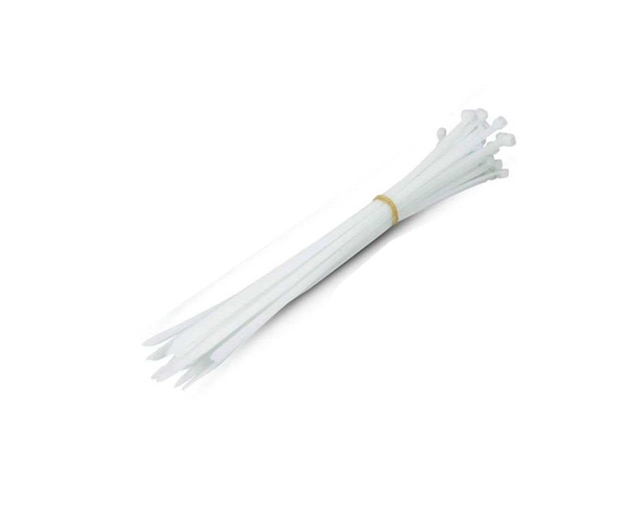 Cırt Plastik Beyaz Kelepçe 3.6x300 mm MES4533