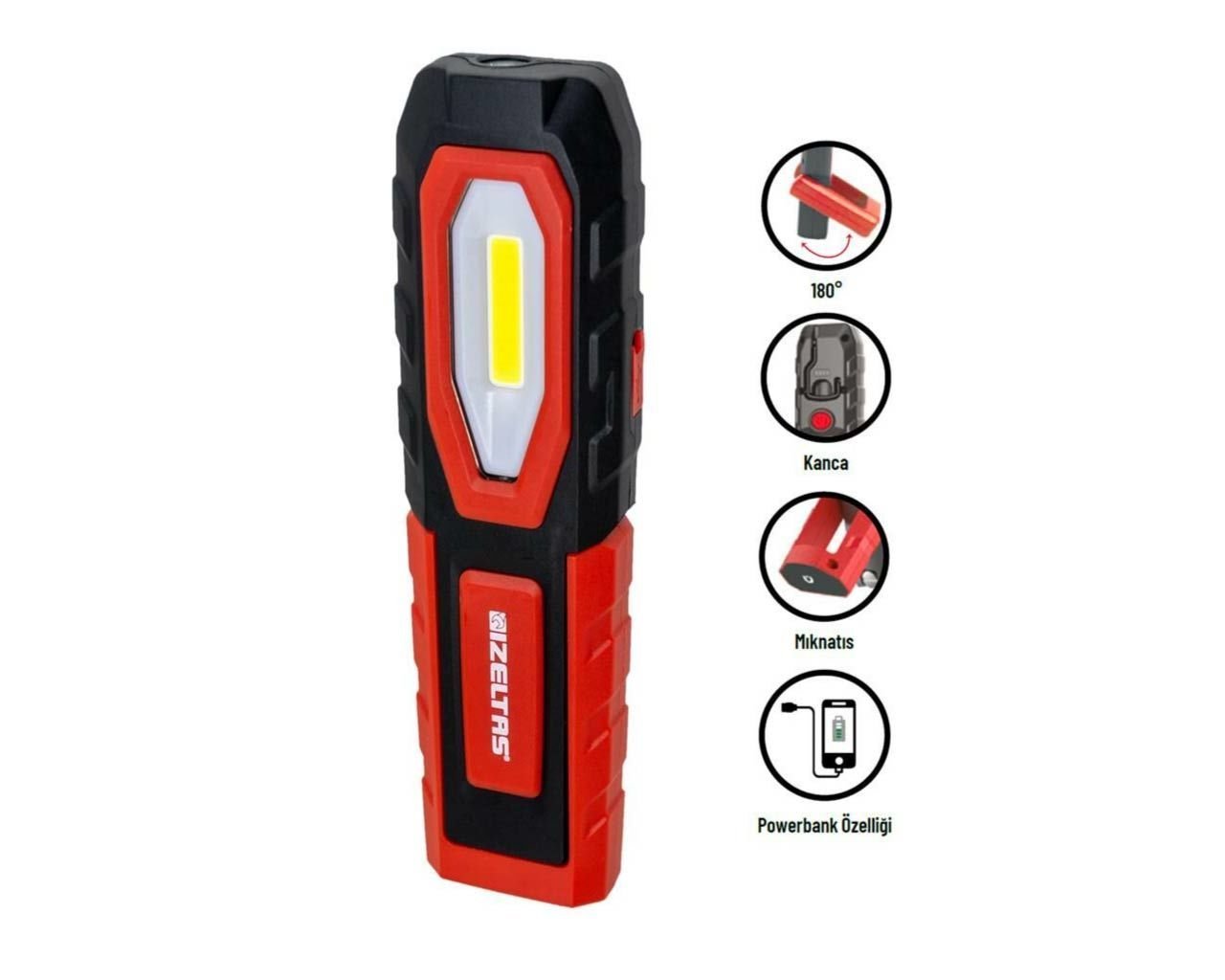 İZELTAŞ COB LED Çalışma Lambası 600 LM