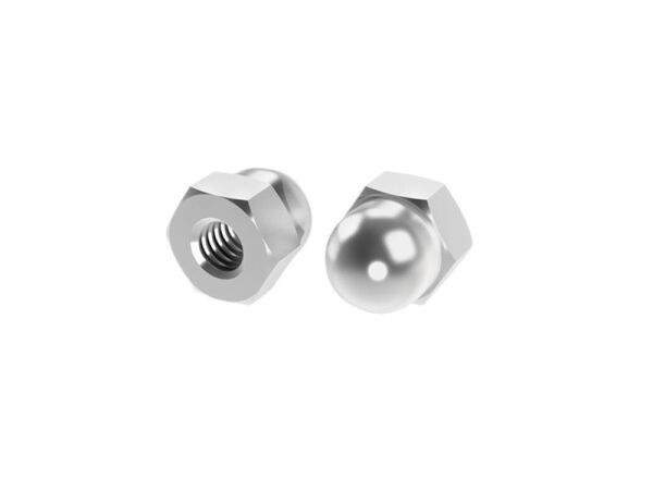 M5 Inox Altıköşe Kör Somun DIN 1587