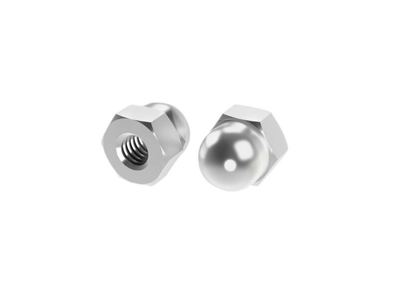 M6 Inox Altıköşe Kör Somun DIN 1587