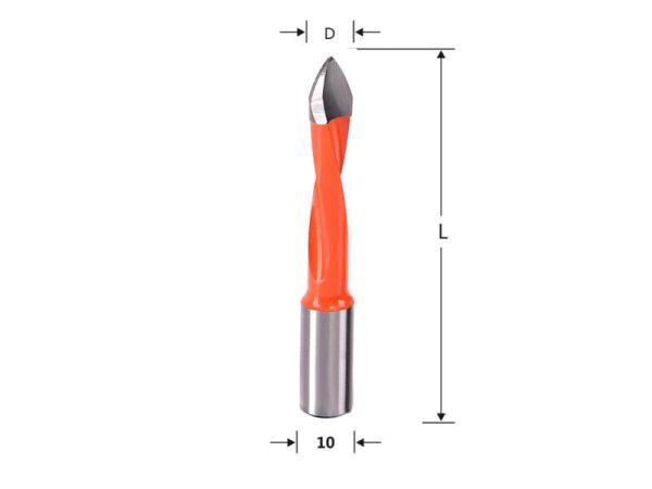 CNC Makine Delici Sivri Uç Sağ 5 mm